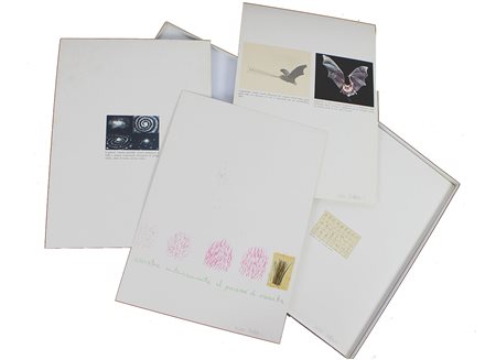 Mattiacci Eliseo Senza titolo, (1971/1972) cartella di 9 litografie su...