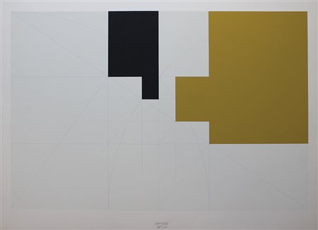 Pardi Gianfranco Senza titolo, 1978 serigrafia su carta, cm. 50x70, es....