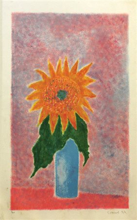 Omiccioli Giovanni Fiore, 1970 litografia su carta, cm. 63x47, es. 8/150...