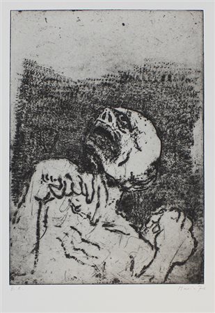 Music Anton Zoran Senza titolo, 1970 acquaforte acquatinta su carta, cm....