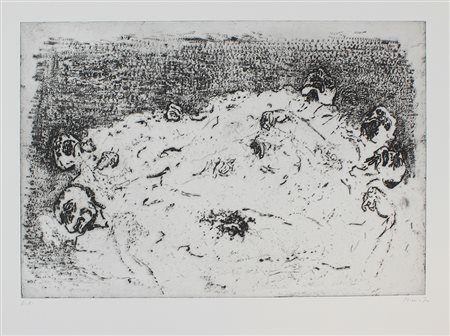 Music Anton Zoran Senza titolo, 1970 acquaforte acquatinta su carta, cm....