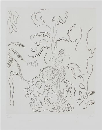 Guidi Virgilio Senza titolo acquaforte su carta, cm. 70x50, es. 81/150...