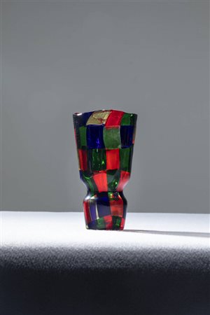 FULVIO BIANCONI<BR>Vaso della serie Pezzato Parigi mod. 4402