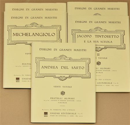 DISEGNI DI GRANDI MAESTRI cofanetto contenente n 100 riproduzioni...