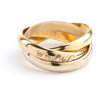  
LE MUST DE CARTIER: anello Trinity in oro 
 