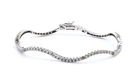  
Bracciale Tennis con diamanti 
 