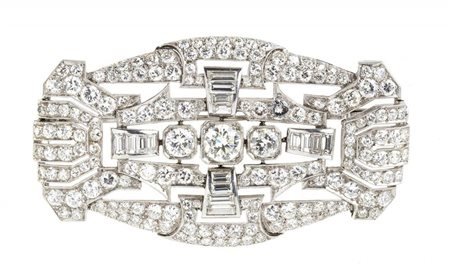  
Spilla in platino e diamanti - anni '30 
 