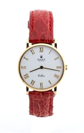  
ROLEX Cellini: orologio da polso in oro 18K ref 5112, anni '90 
 