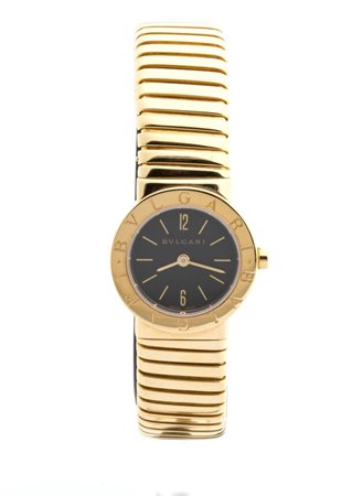  
BVLGARI BVLGARI: orologio da polso tubogass in oro 18K ref. BB232T 
 