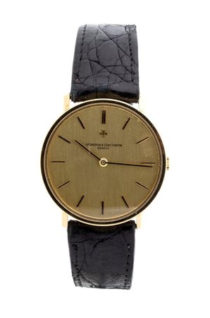  
VACHERON & CONSTANTIN: orologio da polso uomo in oro 18K ref. 34014, anni '70 
 