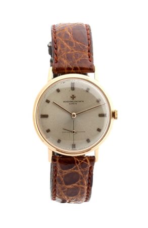 
VACHERON & CONSTANTIN: orologio da polso uomo in oro ref. 6768, anni '50-'60 
 
