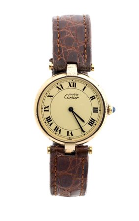  
LE MUST DE CARTIER: orologio in argento vermeille 
 