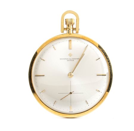  
VACHERON & CONSTANTIN: orologio da tasca in oro 18K, 1950 circa 
 