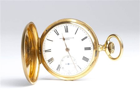  
PATEK PHILIPPE: orologio da tasca  in oro 18k -  Ginevra, 1900 circa 
 