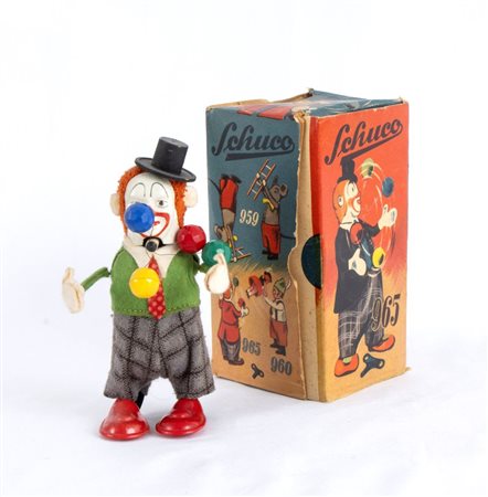  
Clown giocoliere 
 cm.20x20x20