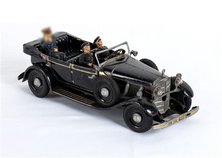  
TIPP & Co , Mercedes Benz nera di Hitler 1930s
Latta cm.23
