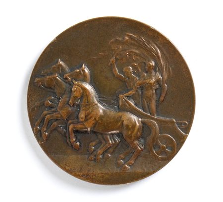  
Olimpiadi, Londra 1948, medaglia partecipazione 1948
bronzo mm.51