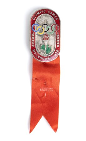  
Olimpiadi, Melbourne 1956, badge Atleta 1956
metallo 