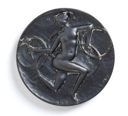  
Olimpiadi, Roma 1960, medaglia commemorativa 1960
bronzo mm.50