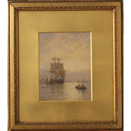 Marina con velieri - Navy with sailing ships