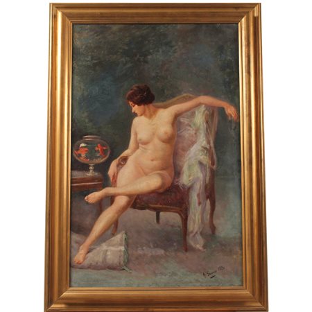 A. Sagone "Donna in posa" - "Woman posing"