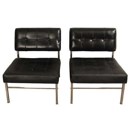 Giuseppe Munari (XX) "Lotto di quattro poltrone Anna" - "Lot of four Anna armchairs"