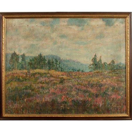 Jindřich Sitte (XX) "Paesaggio" - Landscape"