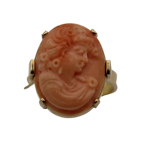 Anello con cammeo - Cameo ring