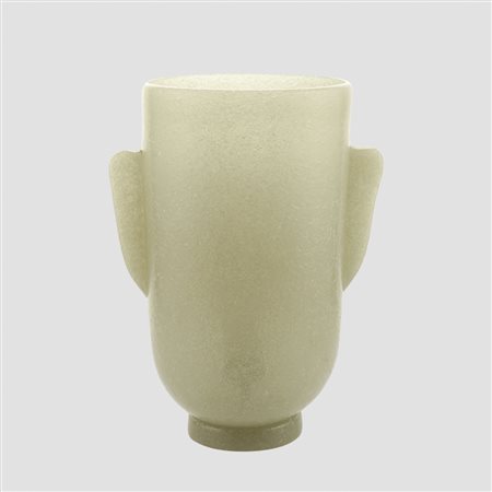 Carlo Scarpa, prod. Venini Murano, anni 30-40 h. 32 cm.