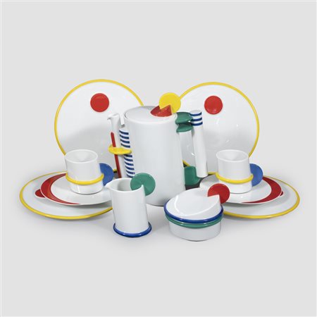 Marcello Morandini, prod. Rosenthal (21) Germania, anni 80 16x30x5,5cm.