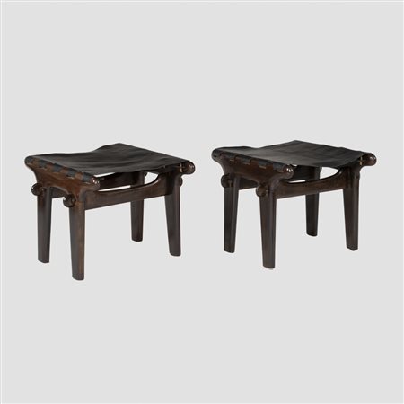 Manifattura italiana (2) anni 50-60 30x40x45 cm.