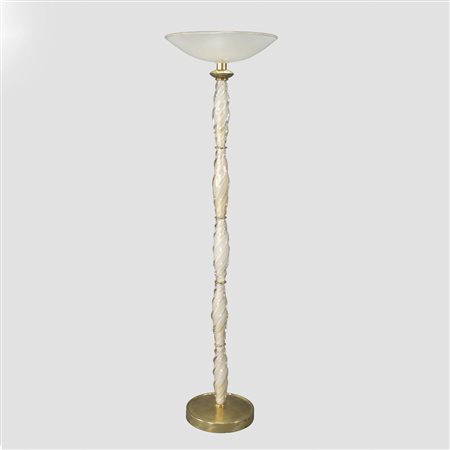 Prod. Seguso, attribuito Italia, anni 50 h. 184 cm.