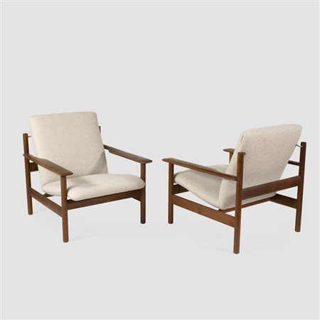 Sven Ivar Dysthe, prod. Dokka Mobler (2) Norvegia, anni 60 78x71x80 cm.