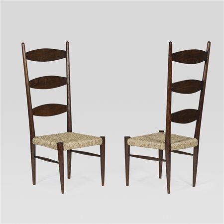 Manifattura italiana (2) anni 50 114x47x47 cm.