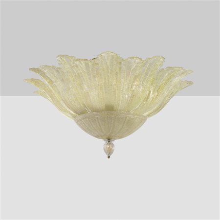 Prod. Mazzega (2) Murano, anni 80-90 45x70 cm. cad.