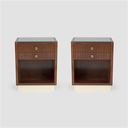 Manifattura italiana (2) anni 60 56x44x30 cm.