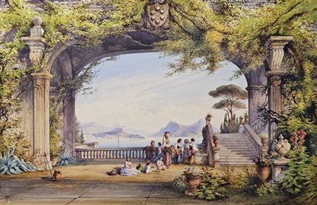 Carelli Gabriele (1820 - Mentone, Francia 1900)