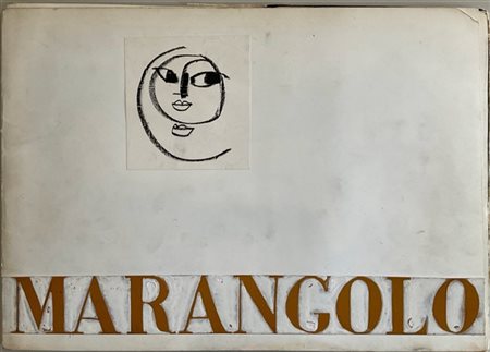 FRANZ MARANGOLO Menabò realizzato per il catalogo edito dalla Galleria Artecentr