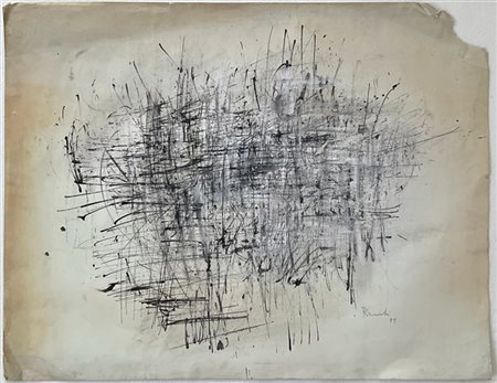 Ugo Recchi Lotto composto da numerosi disegni, bozzetti e stampe, di tecniche, m