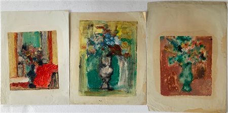 Ugo Recchi Lotto composto da numerosi disegni, bozzetti e stampe, di tecniche, m