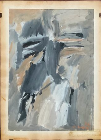 Mino Trafeli "Composizione" 1962
due tempere su carta
cm 47x32
firmate e datate