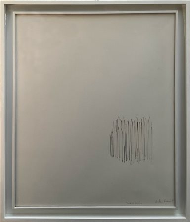 Arturo Vermi "Paesaggio" 1965
acrilico e pennarello su tela
cm 100x80
Titolato,