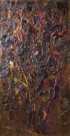 Ennio Morlotti, Fiori secchi, 1958