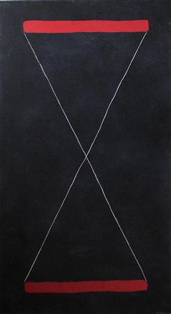 Giuseppe Santomaso, Rosso e nero, 1972