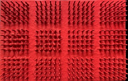 Bernard Aubertin, Tableau clous, 1970