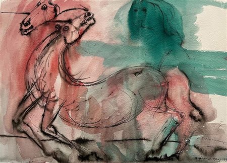 Bruno Cassinari, Cavallo, 1968