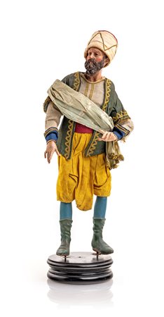 Dignitario orientale con turbante