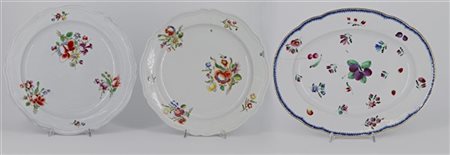 Manifattura di Ginori, Doccia, secolo XVIII. Lotto composto da una coppia di gr