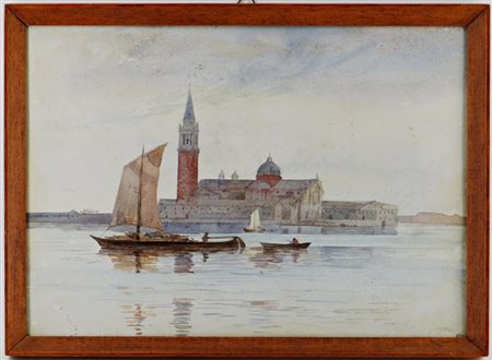 Ignoto del secolo XX

"Venezia, Isola di San Giorgio" 
acquerello su carta (cm
