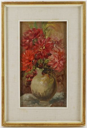 Ignoto del secolo XX

"Dalie" 
olio su compensato (cm 30x17)
Al retro: titolato